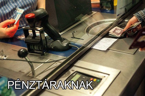 pénztáraknak